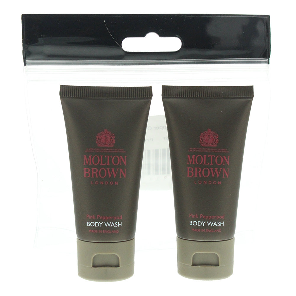 Molton Brown Pink Pepperpod 2 Piece Gift Set: 2 x Body Wash 30ml