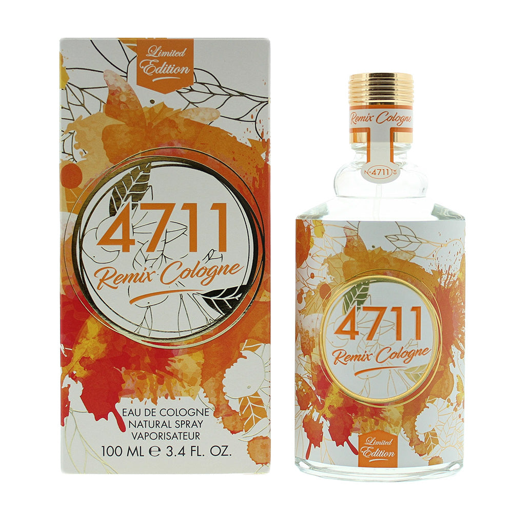 4711 Remix Orange Cologne Eau de Cologne 100ml - TJ Hughes