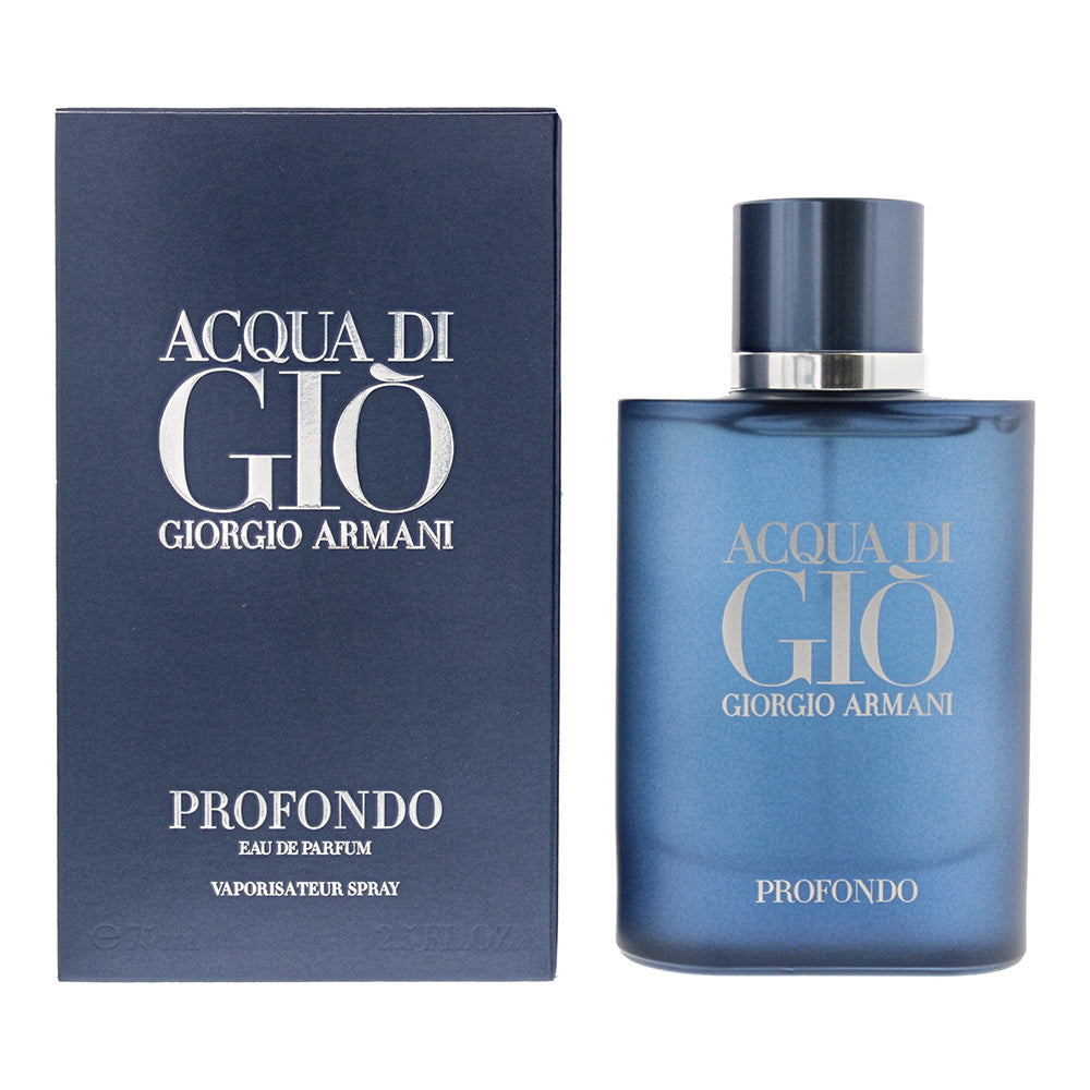 Giorgio Armani Acqua Di Gio Profondo Eau De Parfum 75ml  | TJ Hughes