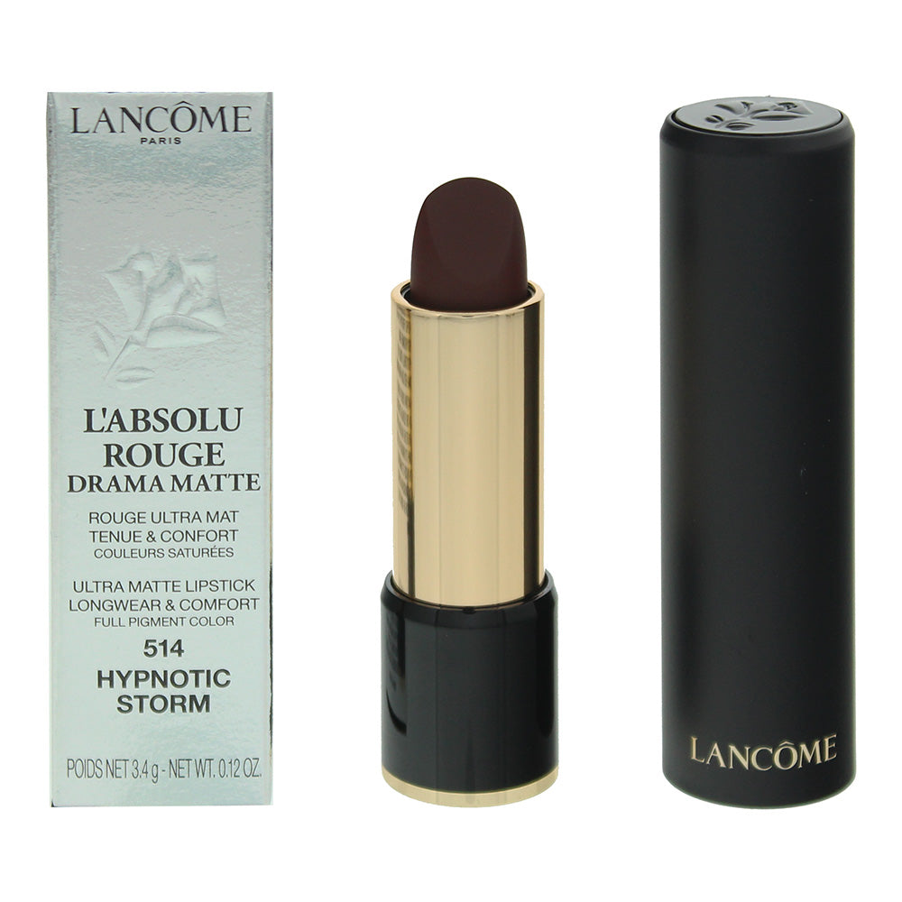 Lancome L’Absolu Rouge Drama Matte #514 Hypnotic Storm Lip Color 3.4g - TJ Hughes