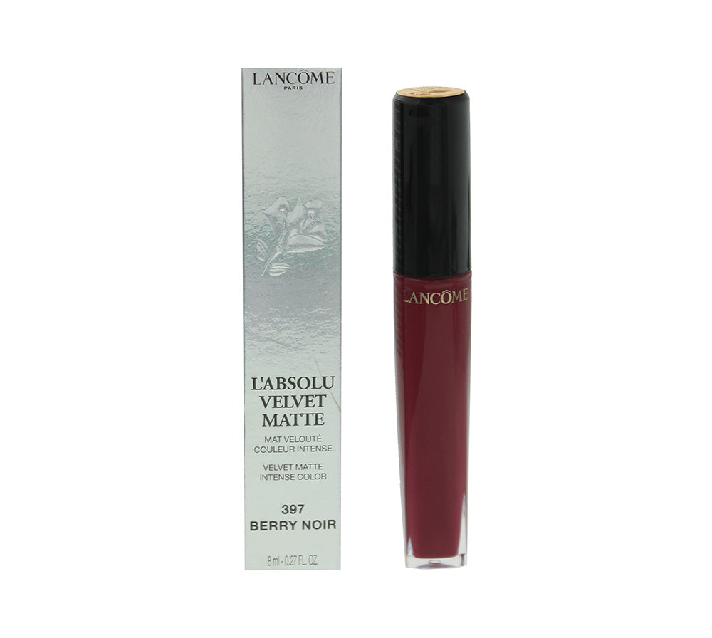 Lancome L’absolu Velvet Matte 397 Berry Noir Lip Gloss 8ml - TJ Hughes