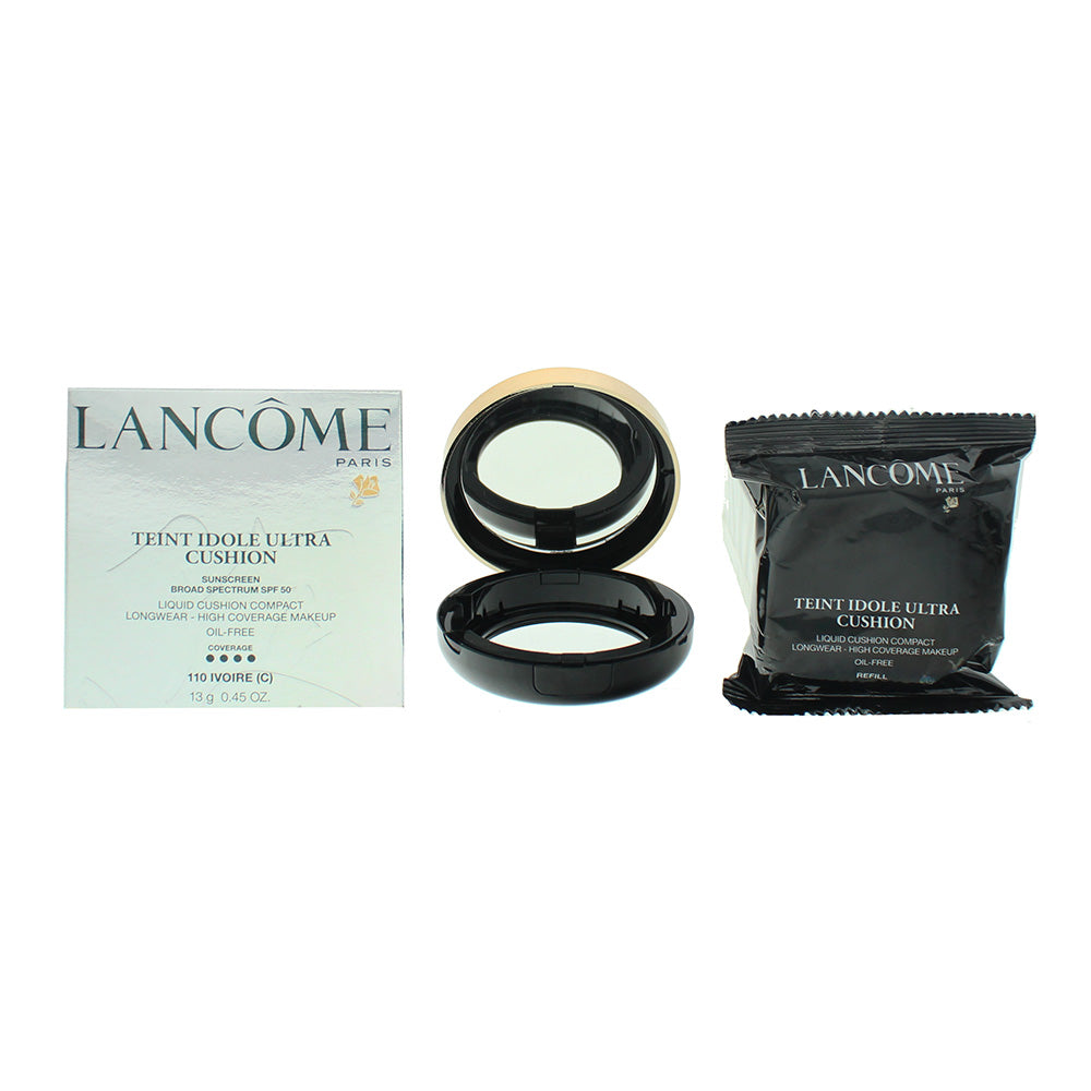 Lancome Teint Idole Ultra Cushion Liquid Compact 110 Ivoire Foundation 13g  | TJ Hughes