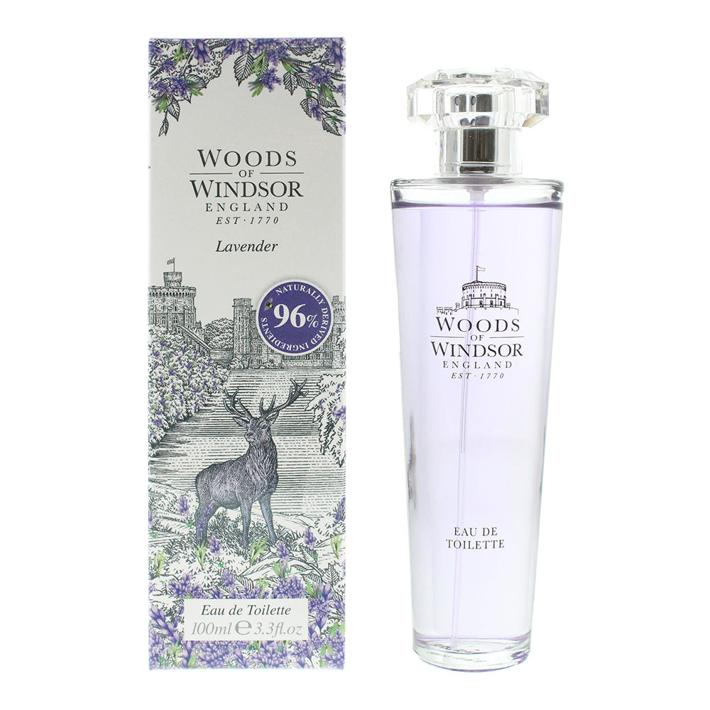 Woods Of Windsor Lavender Eau De Toilette 100ml  | TJ Hughes