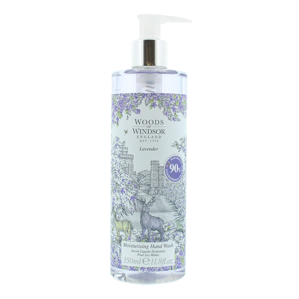 Woods Of Windsor Lavender Hand Wash 350ml  | TJ Hughes