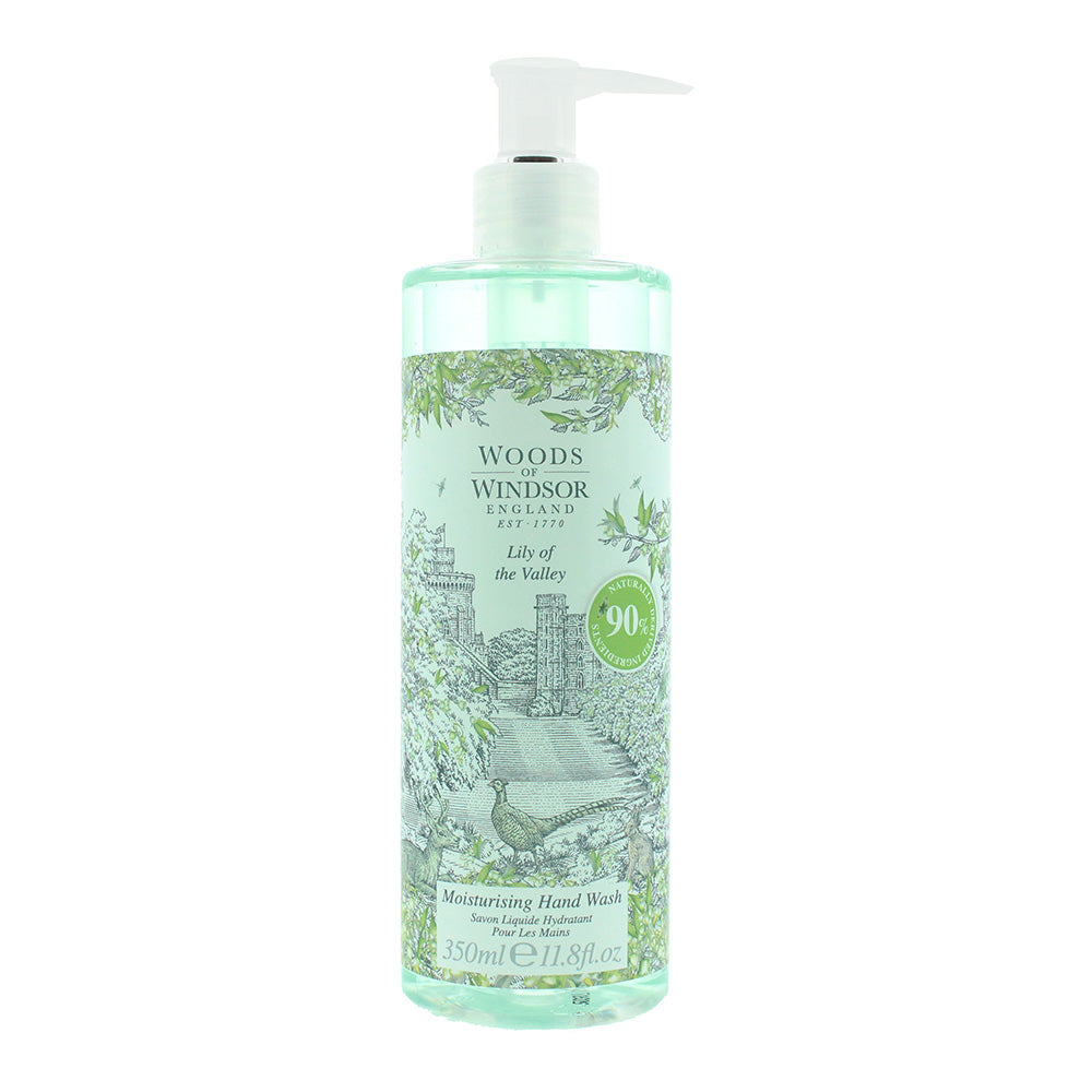 Woods Of Windsor Lily Of The Valley Hand Wash 350ml  | TJ Hughes