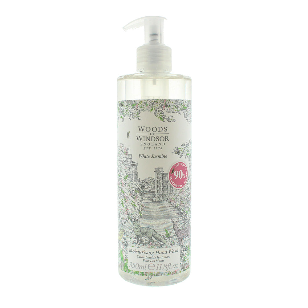 Woods Of Windsor White Jasmine Hand Wash 350ml  | TJ Hughes