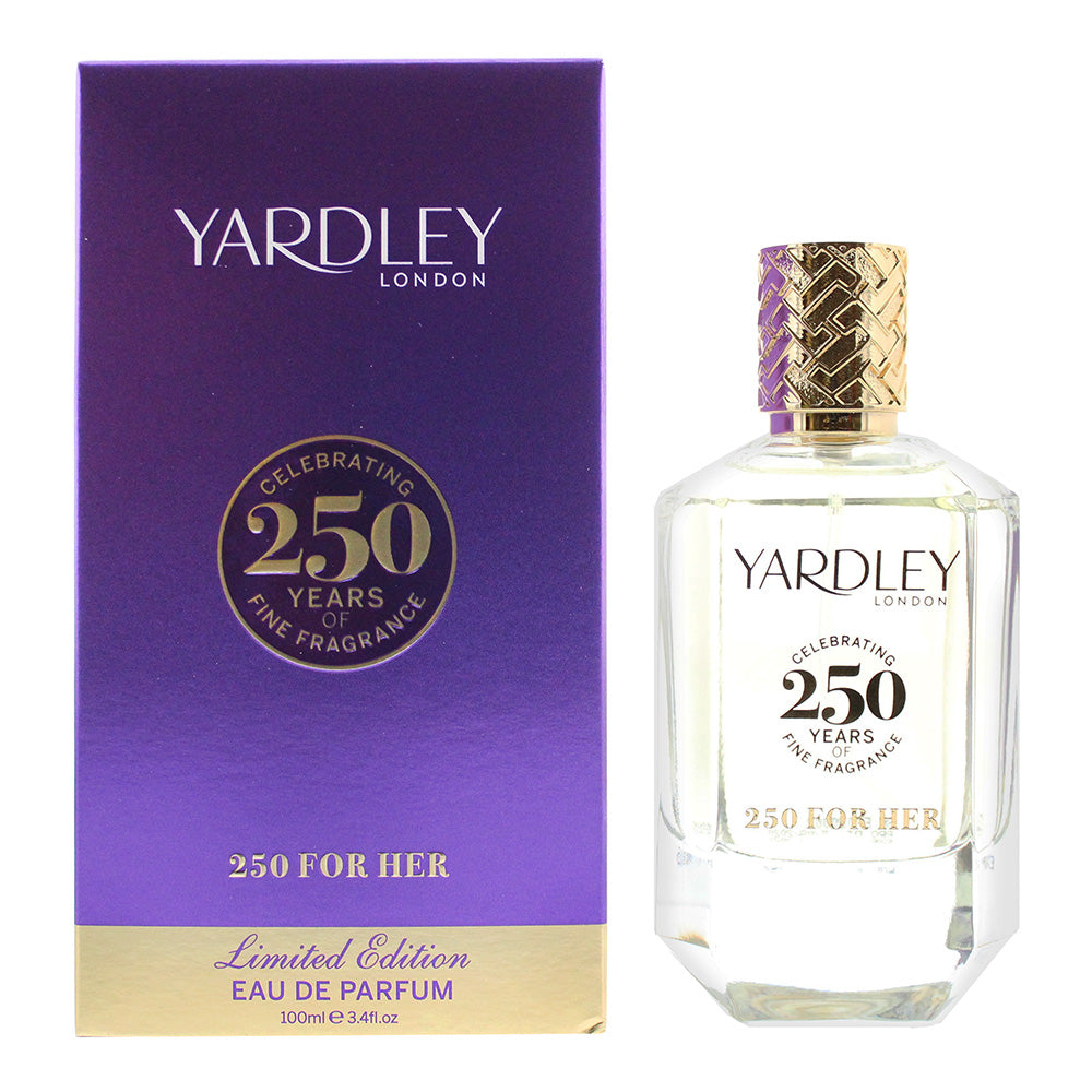 Yardley 250 For Her Limited Edition Eau De Parfum 100ml - TJ Hughes