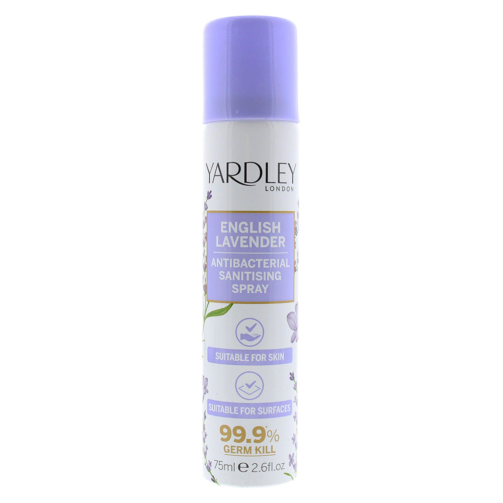 Yardley English Lavender Antibacterial Sanitising Spray 75ml