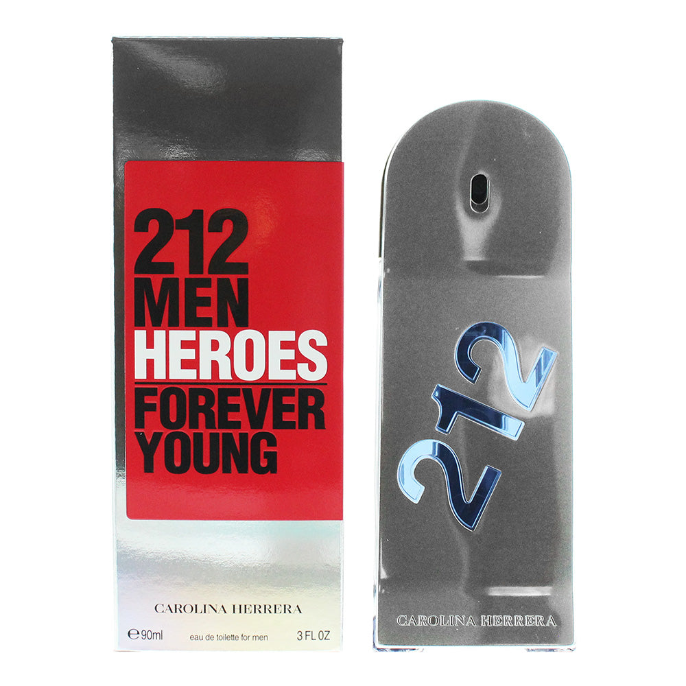 Carolina Herrera 212 Men Heroes Forever Young Eau De Toilette 90ml  | TJ Hughes