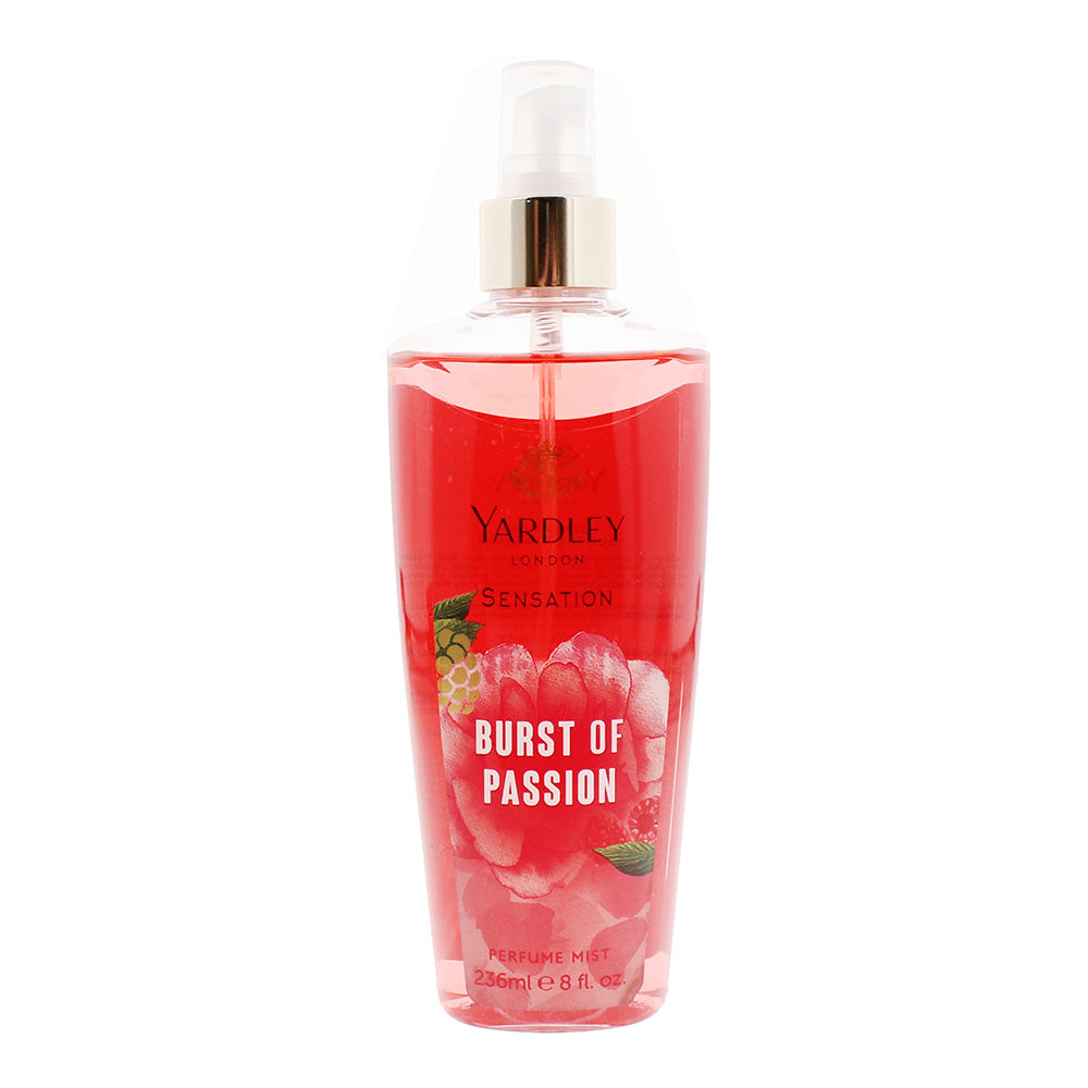 Yardley Burst of Passion Sensations Perfume Mist 236ml - TJ Hughes