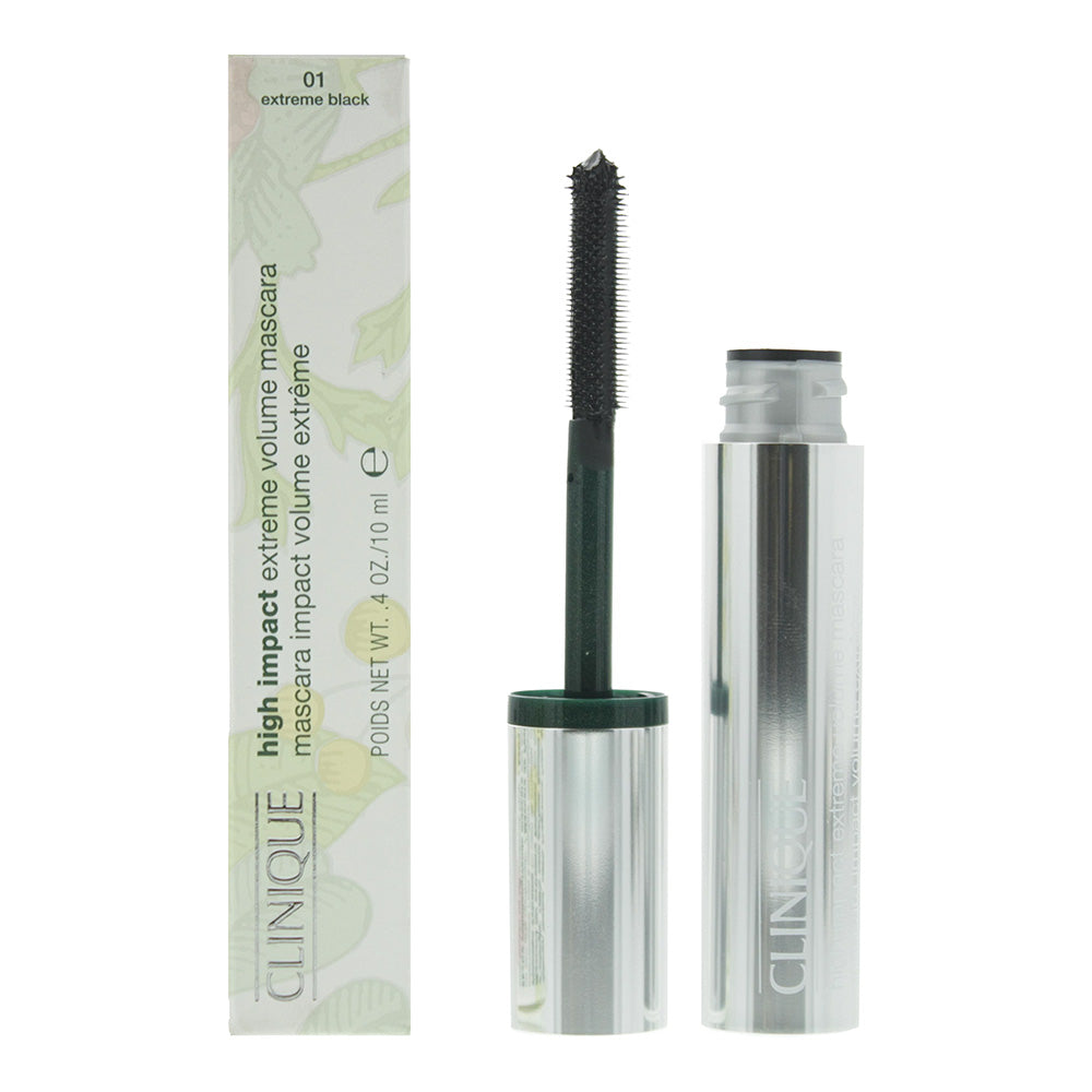 Clinique High Impact Extreme Volume Extreme Black Mascara 10ml  | TJ Hughes