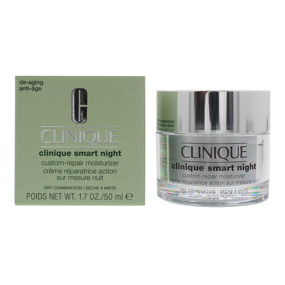 Clinique Smart Dry Combination Night Custom-Repair Moisturiser 50ml  | TJ Hughes