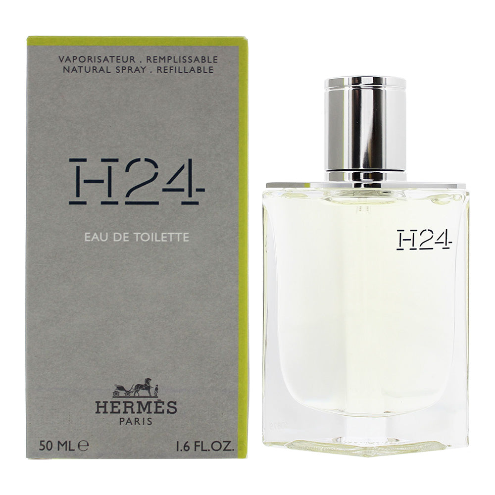 Hermes H24 Eau De Toilette 50ml Refillable  | TJ Hughes
