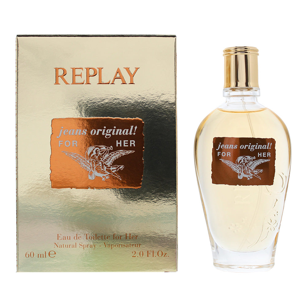 Replay Jeans Original For Her Eau De Toilette 60ml  | TJ Hughes