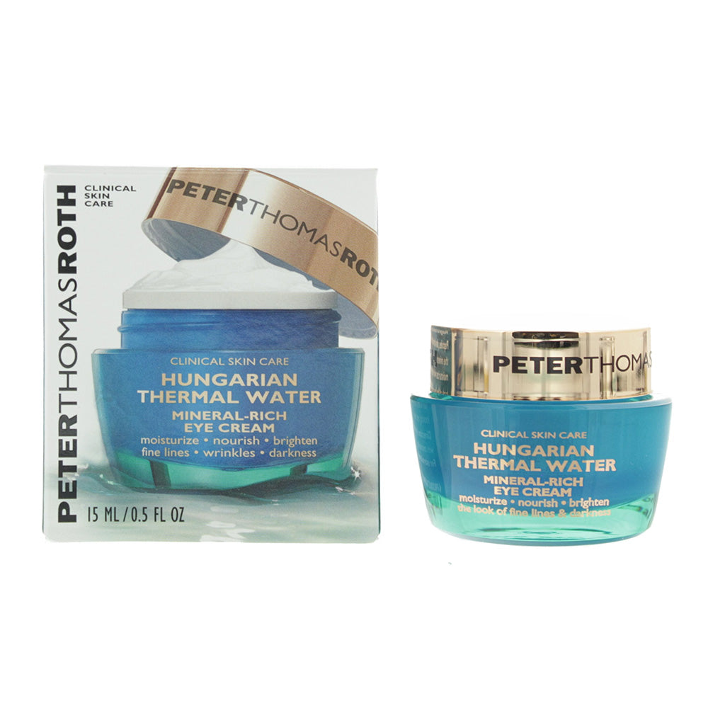 Peter Thomas Roth Hungarian Thermal Water Mineral-Rich Eye Cream 15ml - TJ Hughes