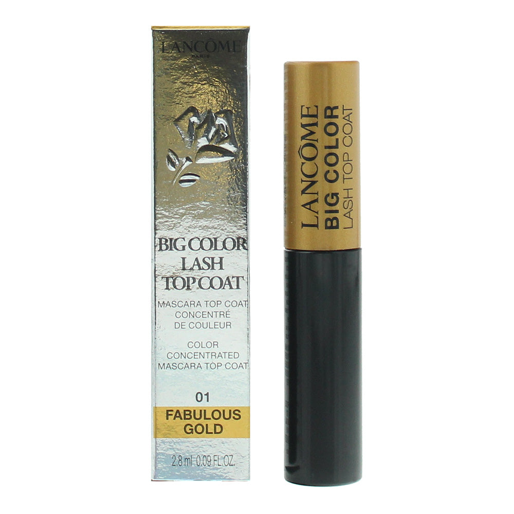 Lancome Monsieur Big Color Lash Fabulous Gold Mascara Top Coat 2.8ml  | TJ Hughes