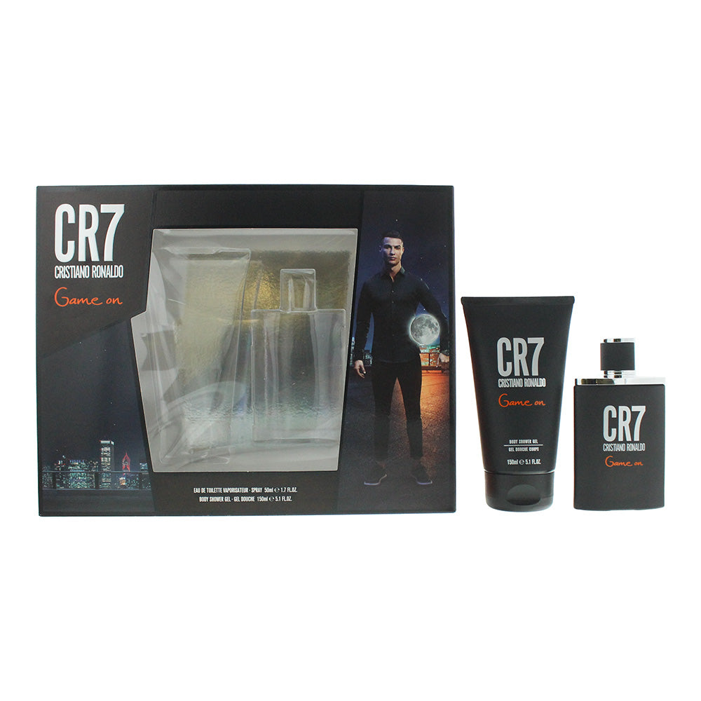 Cristiano Ronaldo Cr7 Game On 2 Pcs: Eau De Toilette 50ml+Shower Gel 150ml  | TJ Hughes