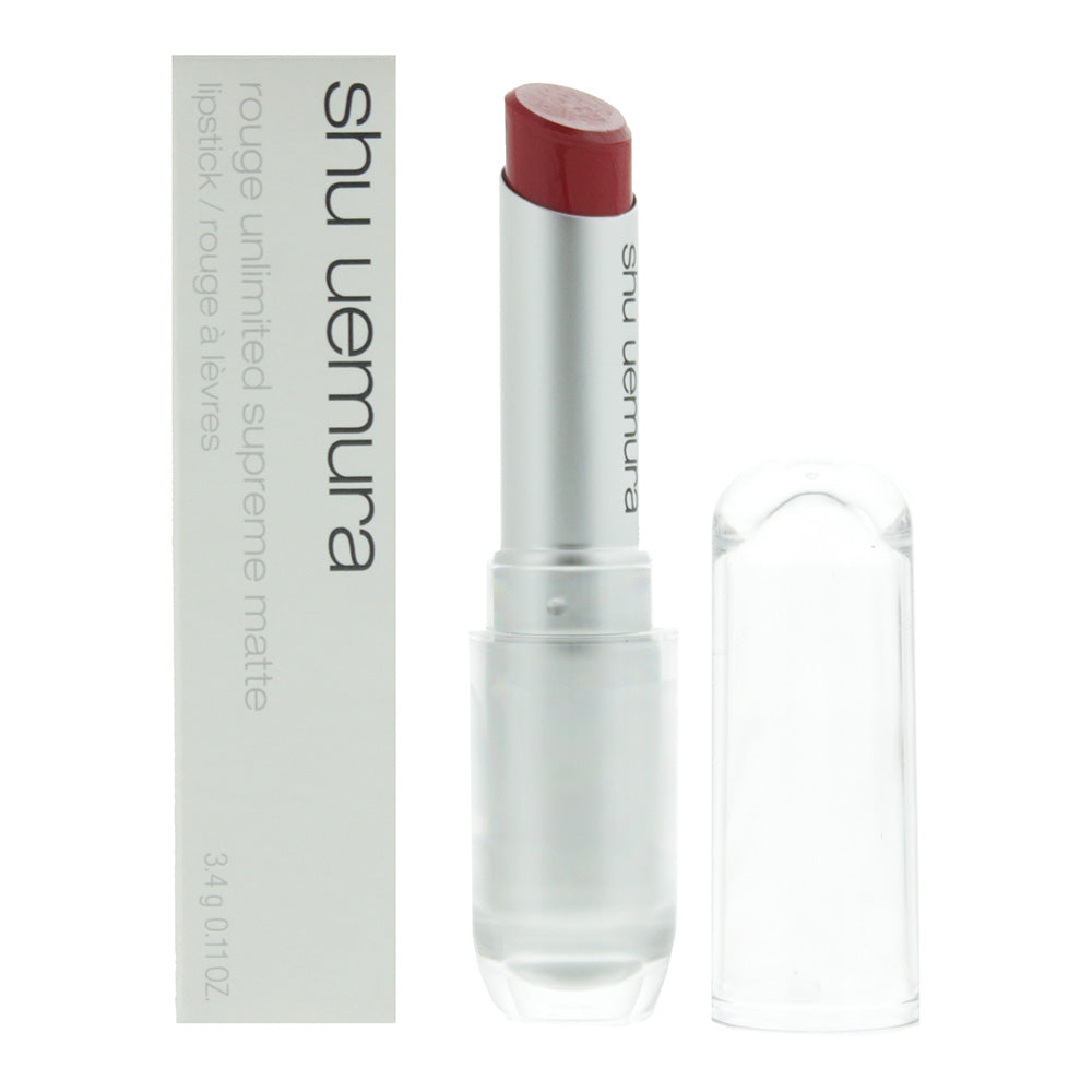 Shu Uemura Rouge Unlimited RD165 Supreme Matte Lipstick Gloss 3.4g  | TJ Hughes