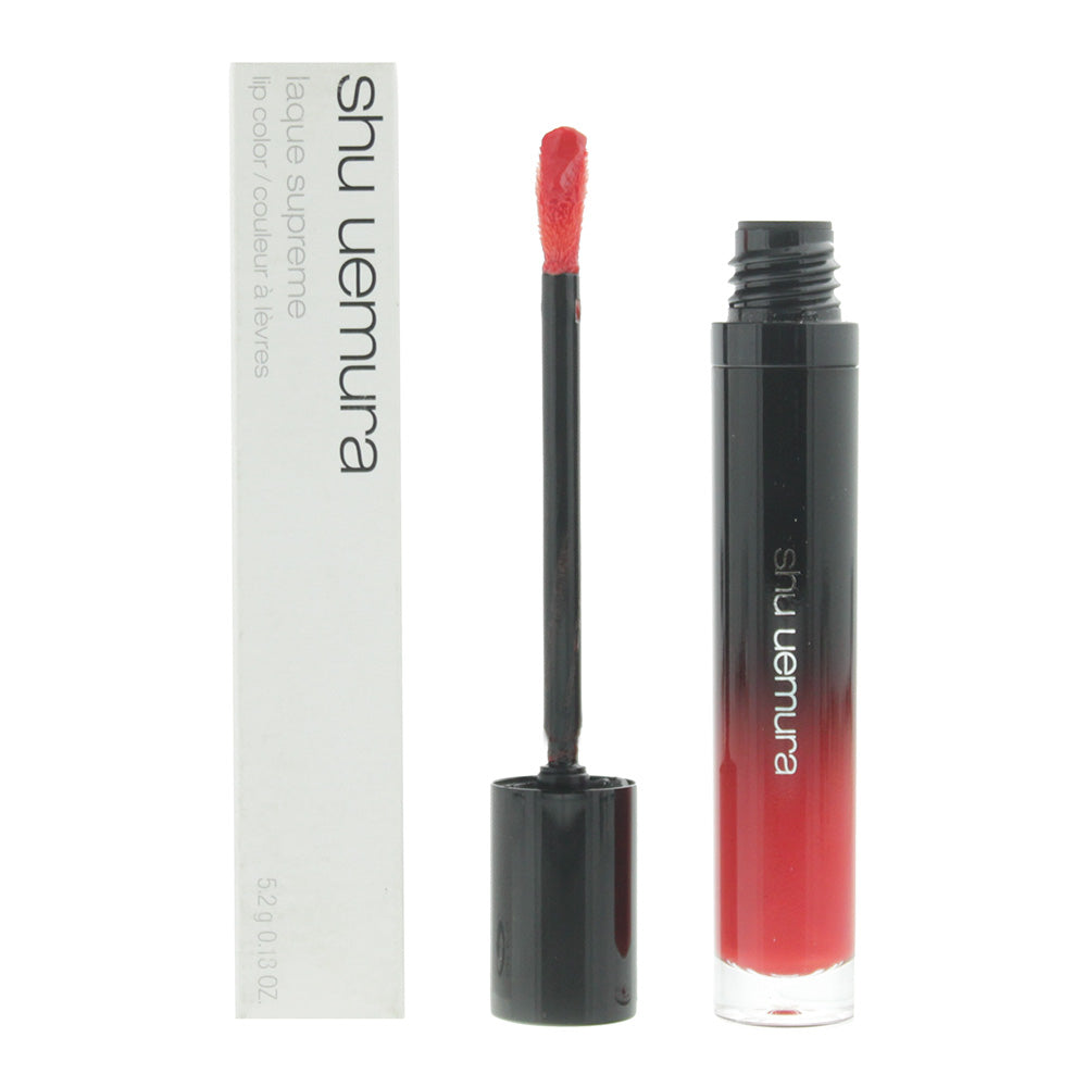 Shu Uemura Laque Supreme OR01 Ruby Orange Lip Colour 5.2g  | TJ Hughes