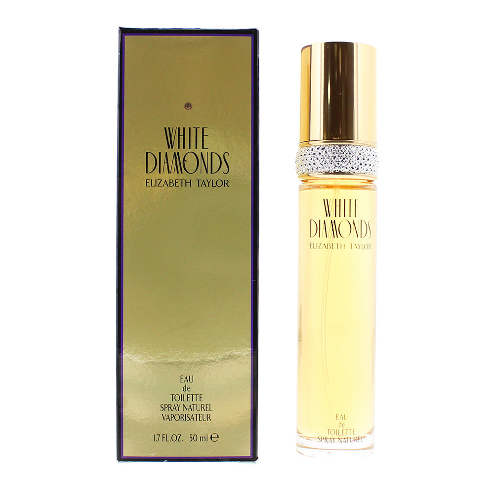 Elizabeth Taylor White Diamonds Eau De Toilette 50ml - TJ Hughes