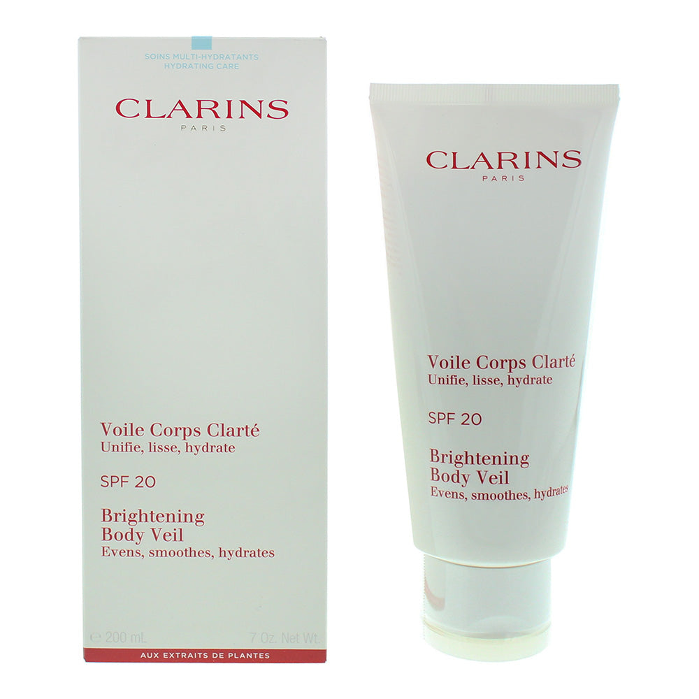 Clarins Voile Corps Clarte Brightening Body Veil 200ml - TJ Hughes