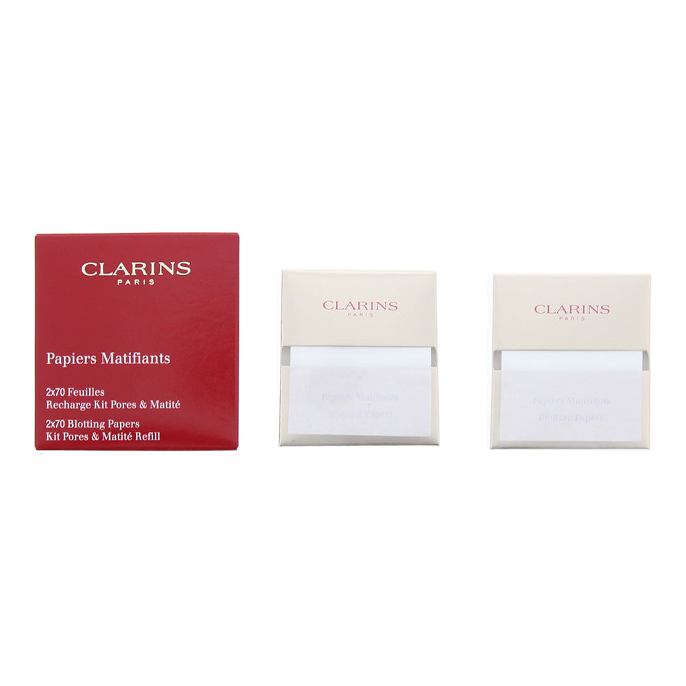 Clarins Kit Pores  Matite Refill Blotting Papers 2 x 70pcs - TJ Hughes