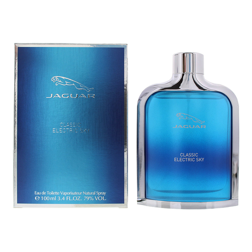 Jaguar Classic Electric Sky Eau De Toilette 100ml  | TJ Hughes