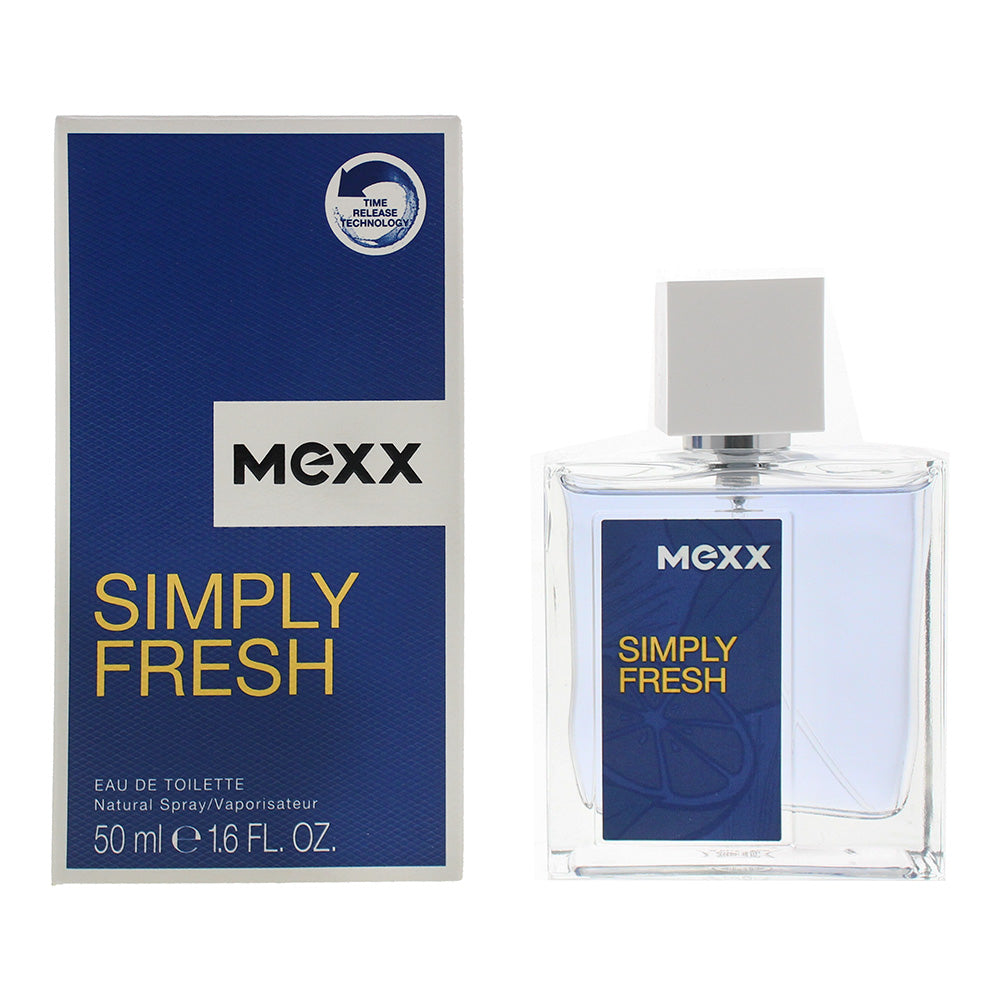 Mexx Simply Fresh Eau De Toilette 50ml - TJ Hughes