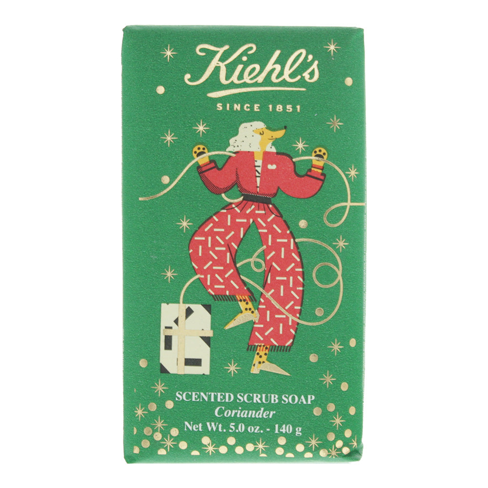 Kiehl’s Scented Scrub Bar Soap Coriander 140g  | TJ Hughes