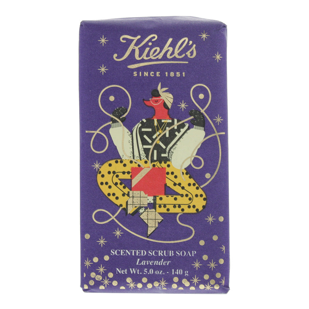 Kiehl’s Scented Scrub Bar Soap Lavender 140g  | TJ Hughes