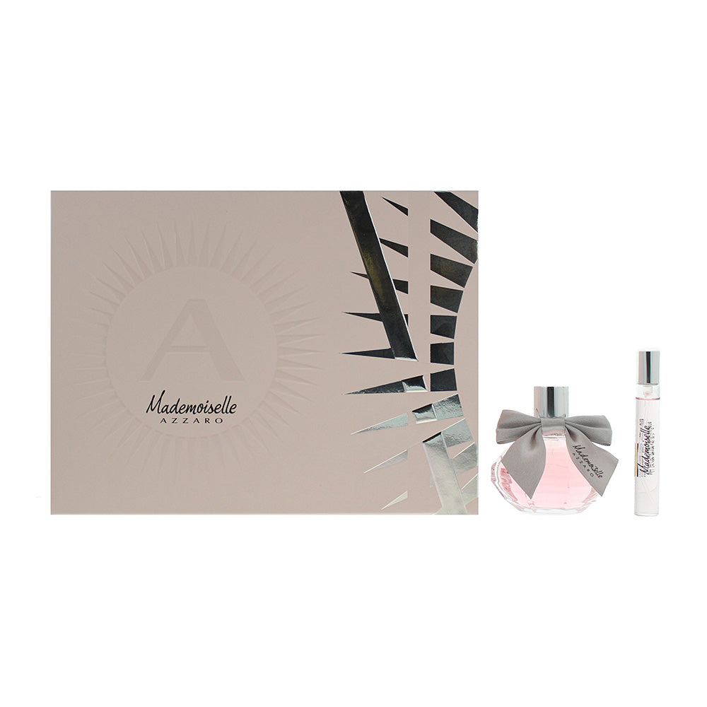 Azzaro Mademoiselle 2 Piece Gift Set: Eau De Toilette 50ml - Eau De Toilette 7.5ml  | TJ Hughes