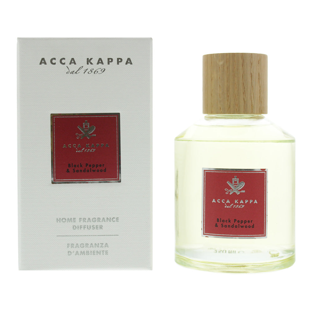 Acca Kappa Black Pepper & Sandalwood Diffuser 250ml  | TJ Hughes