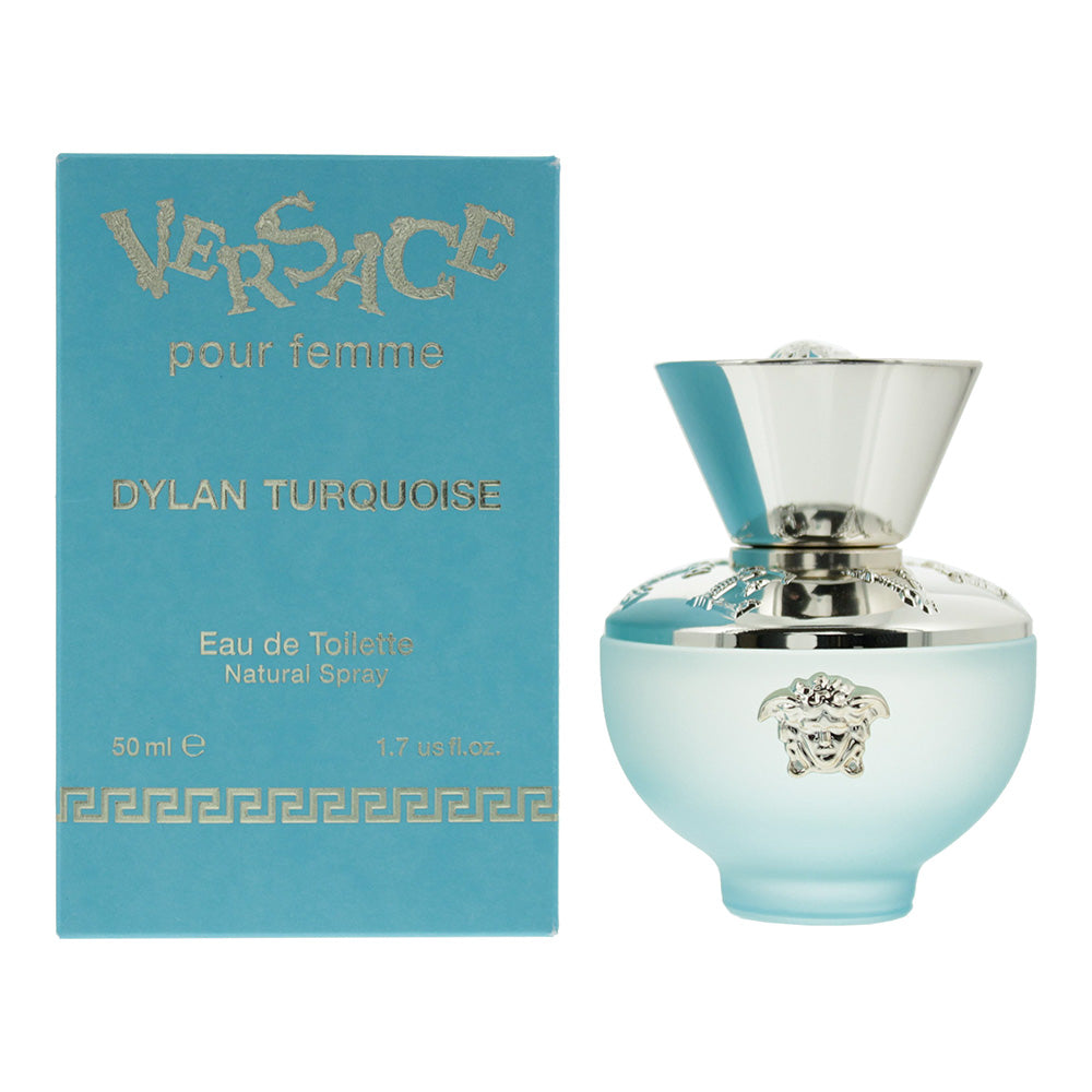 Versace Dylan Turquoise Pour Femme Eau De Toilette 50ml  | TJ Hughes