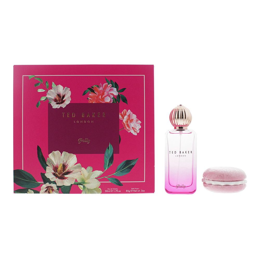 Ted Baker Polly 2 Piece Gift Set: Eau De Toilette 50ml - Bath Bomb