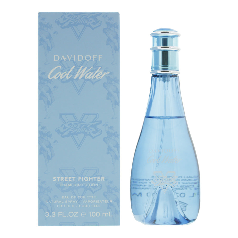 Davidoff Cool Water Street Fighter Champion Edition Eau De Toilette 100ml