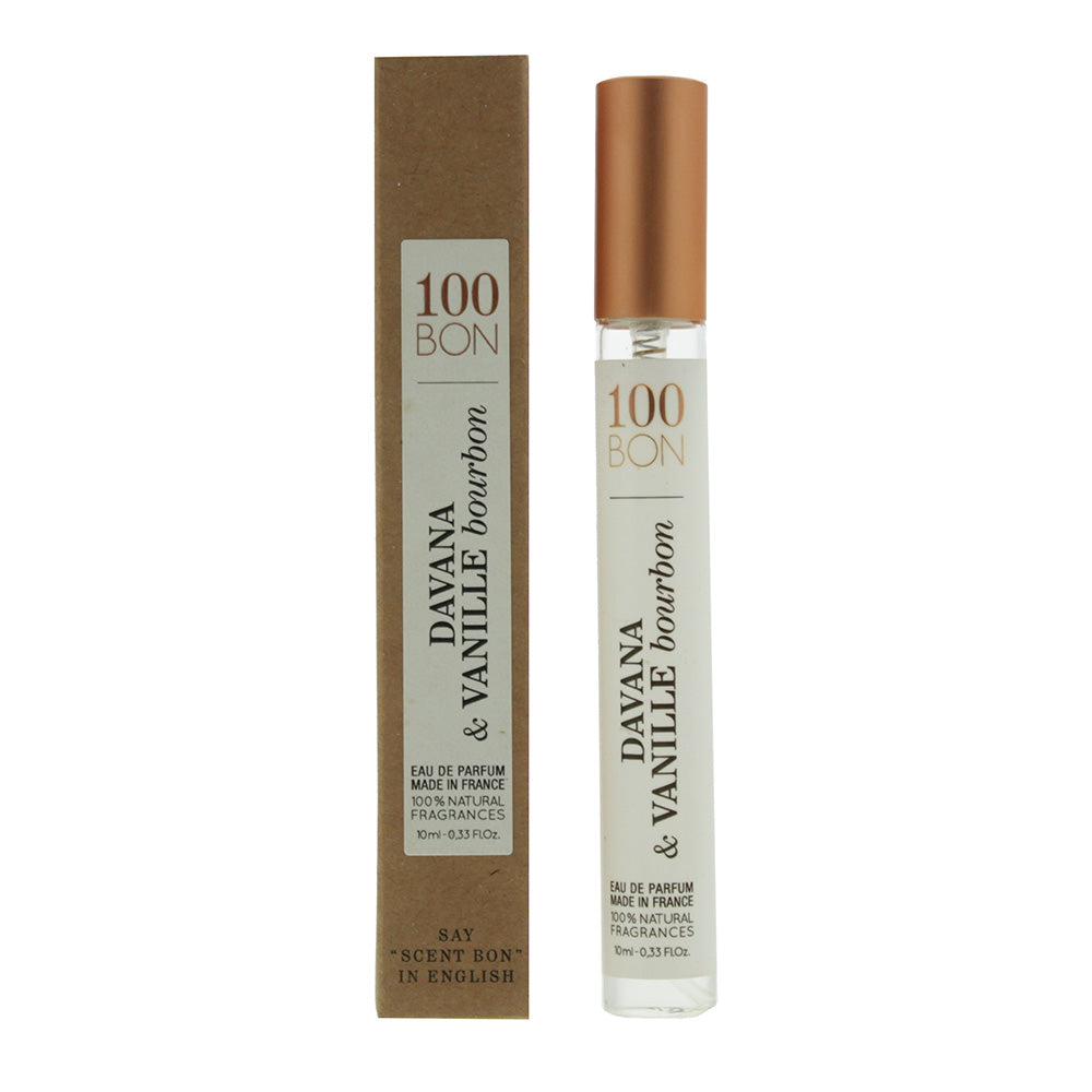 100 Bon Davana & Vanille Bourbon Eau De Parfum 10ml  | TJ Hughes