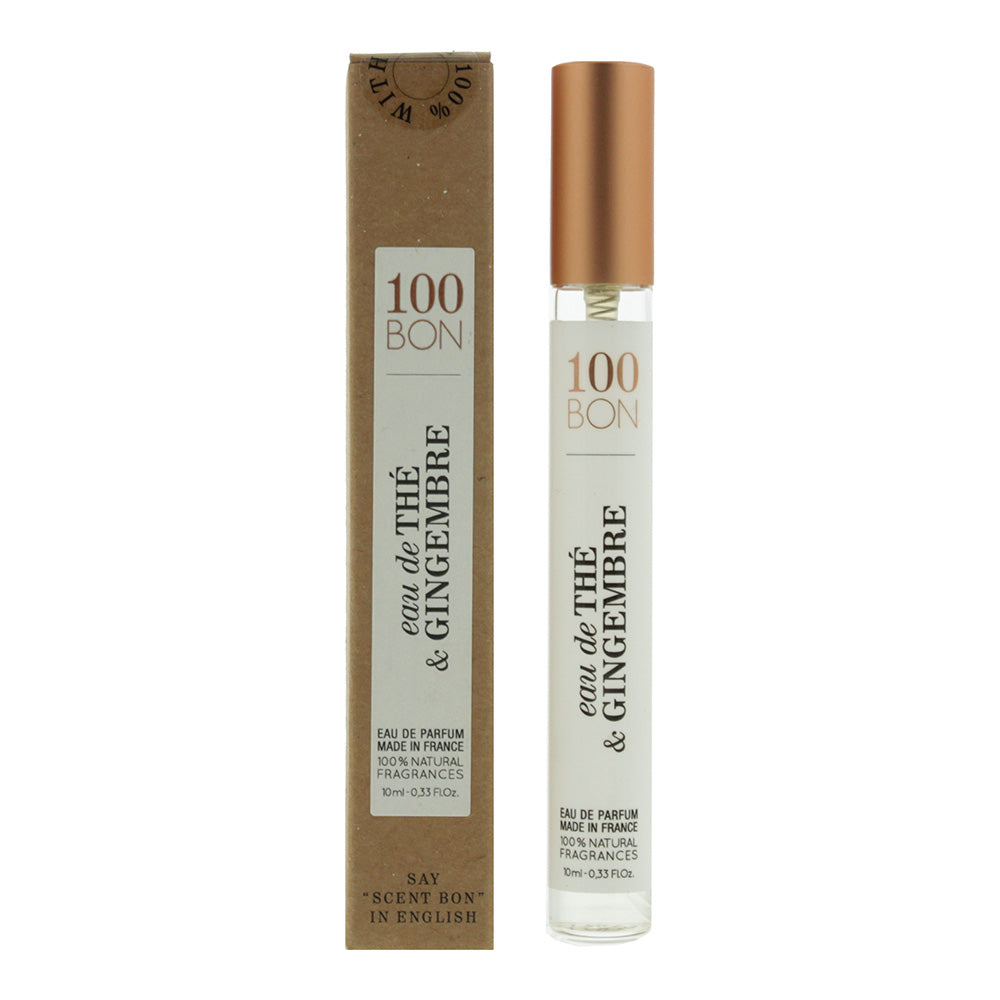 100 Bon Eau De The & Gingembre Eau De Parfum 10ml  | TJ Hughes