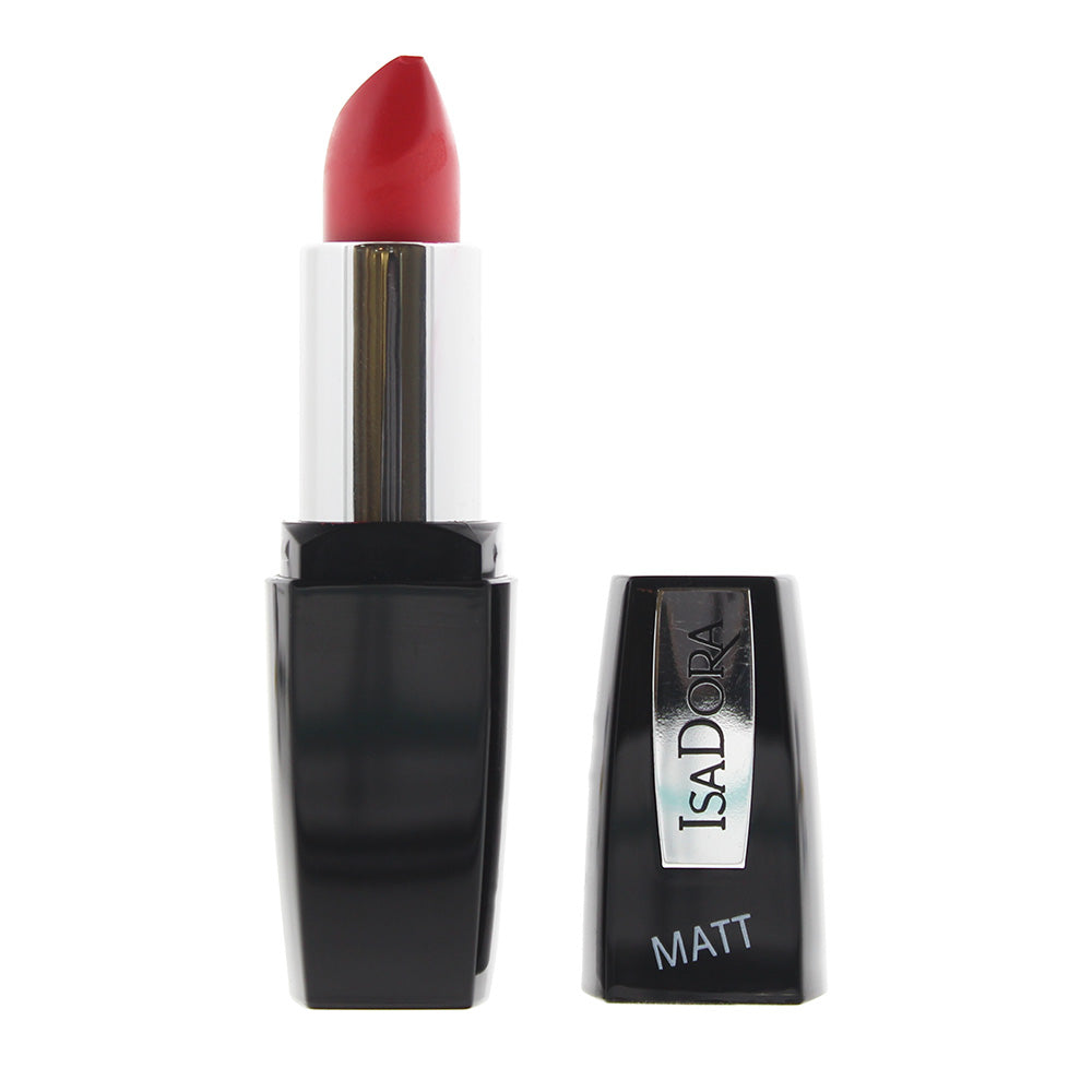 Isadora Perfect Matt 04 Hot Coral Lipstick 4.5g  | TJ Hughes