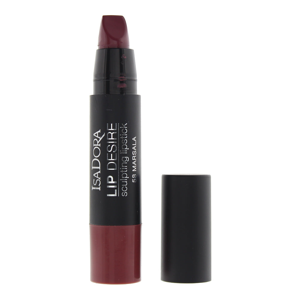 Isadora Lip Desire Sculpting 58 Marsala Lipstick 3.3g  | TJ Hughes