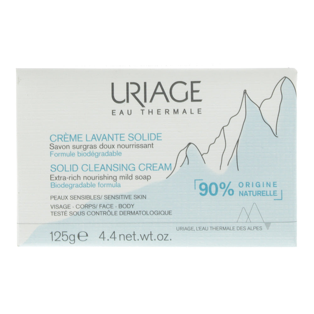 Uriage Eau Thermale Solid  Cleansing Cream Soap 125g  | TJ Hughes