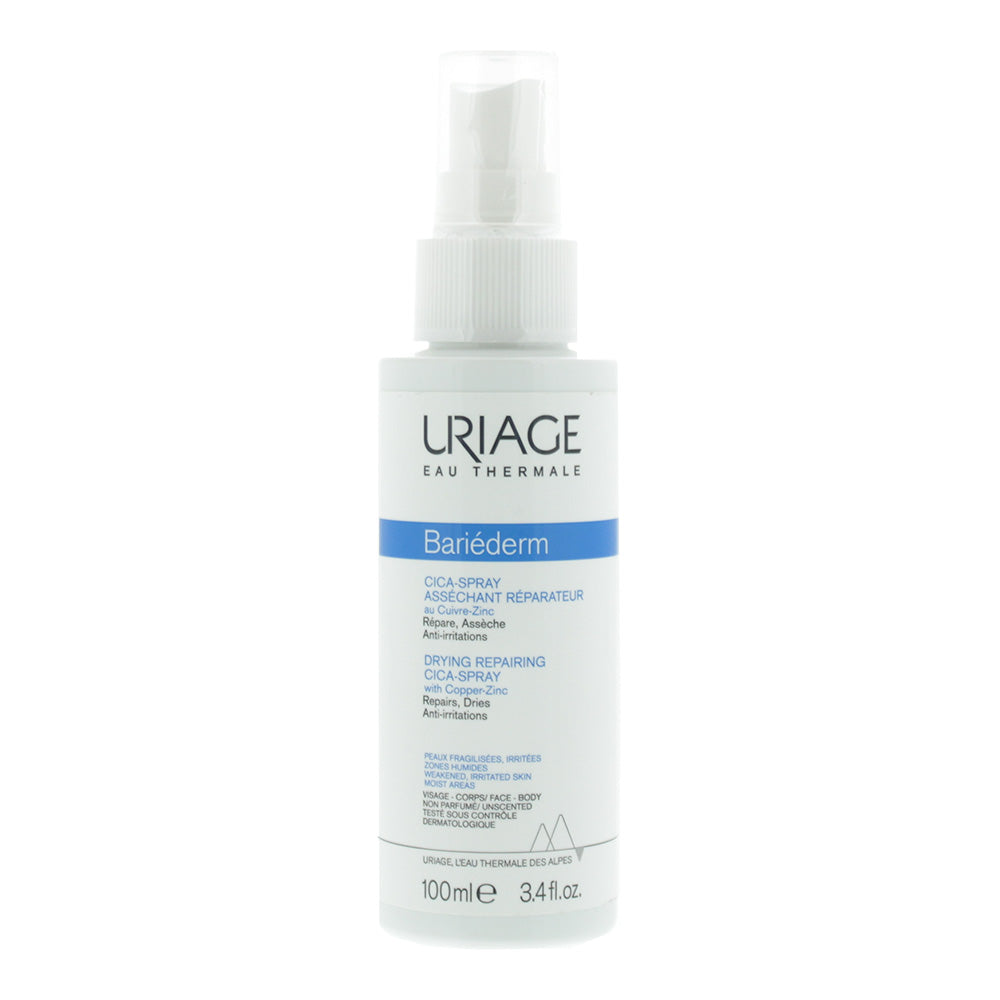 Uriage Bariederm Drying Repairing Cica Spray 100ml  | TJ Hughes