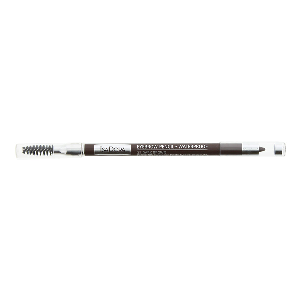 Isadora Waterproof 32 Dark Brown Eyebrow Pencil 1.2g  | TJ Hughes