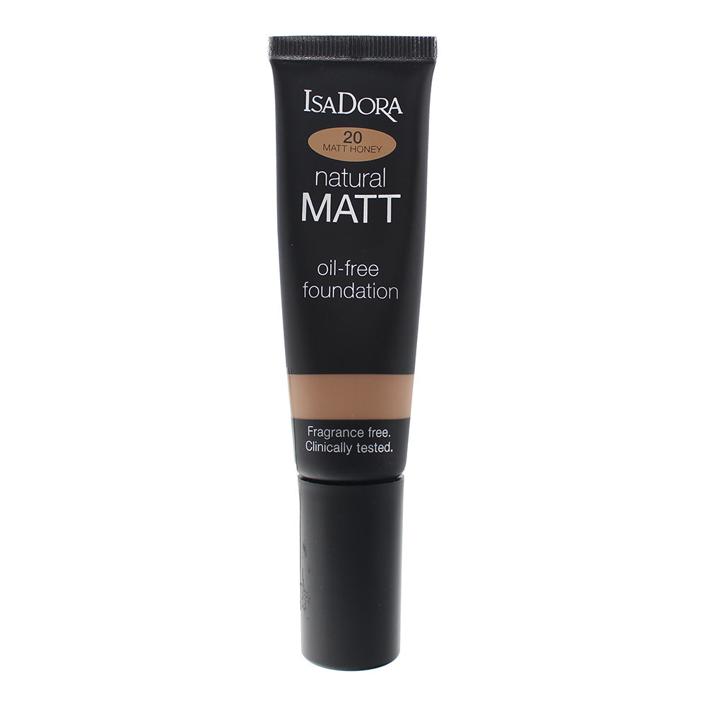 Isadora Natural Matt Oil-Free 20 Matt Honey Foundation 35ml  | TJ Hughes