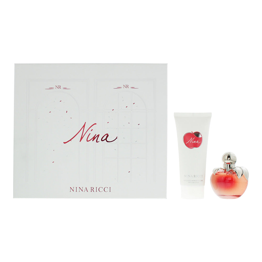 Nina Ricci Nina 2 Piece Gift Set: Eau de Toilette 50ml - Body Lotion 100ml