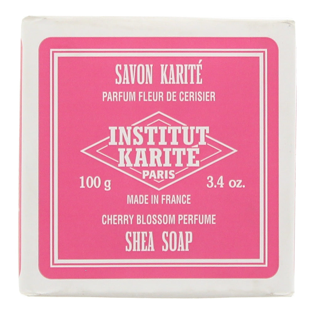 Institut Karite Paris Cherry Blossom Shea Soap 100g  | TJ Hughes