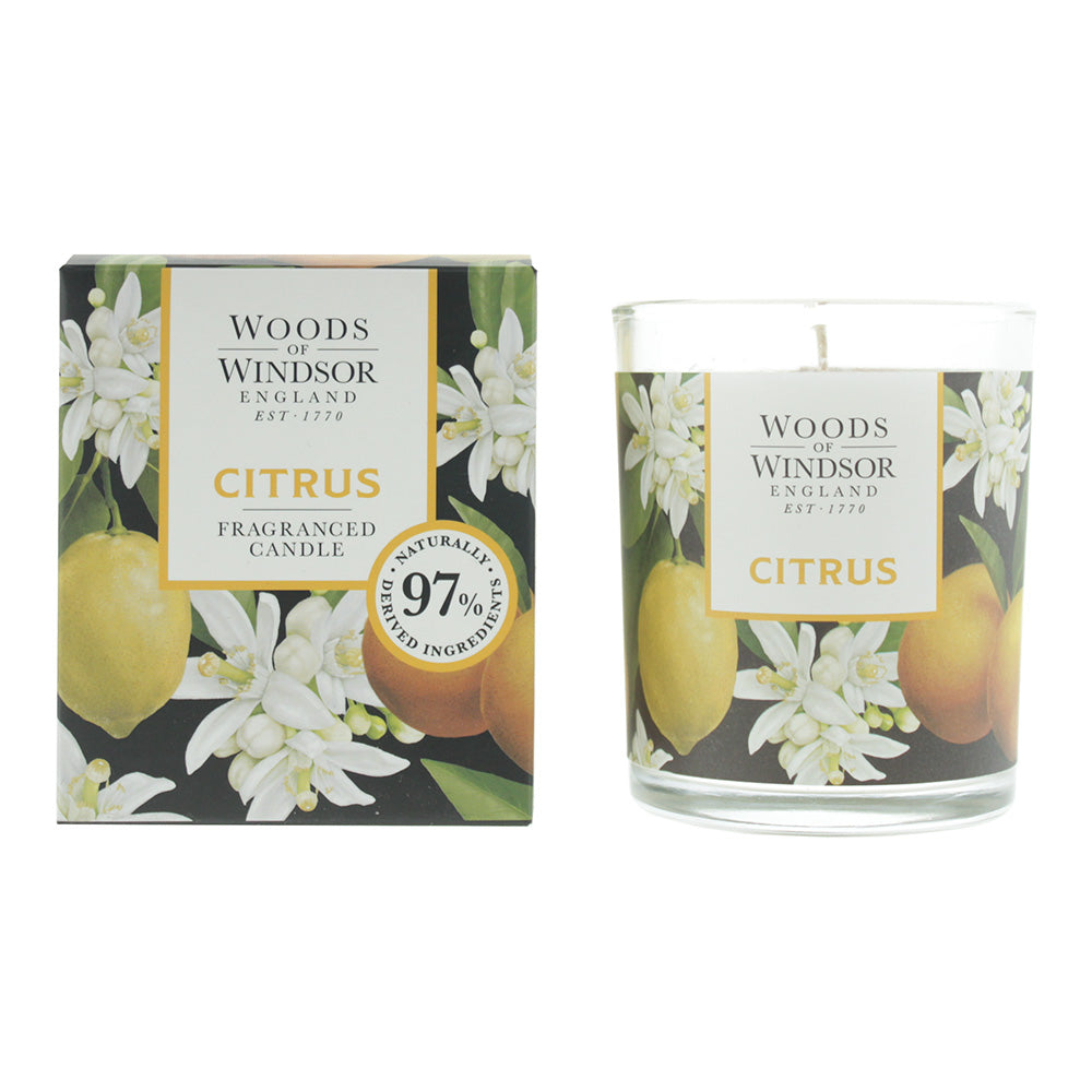Woods Of Windsor Citrus Candle 150g  | TJ Hughes