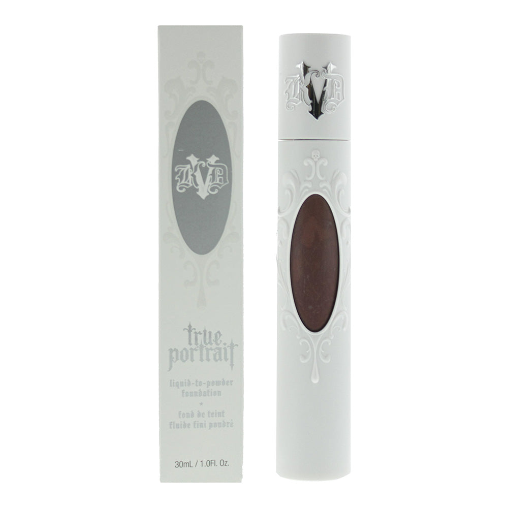 KVD True Portrait 090 Deep Liquid Foundation 30ml  | TJ Hughes