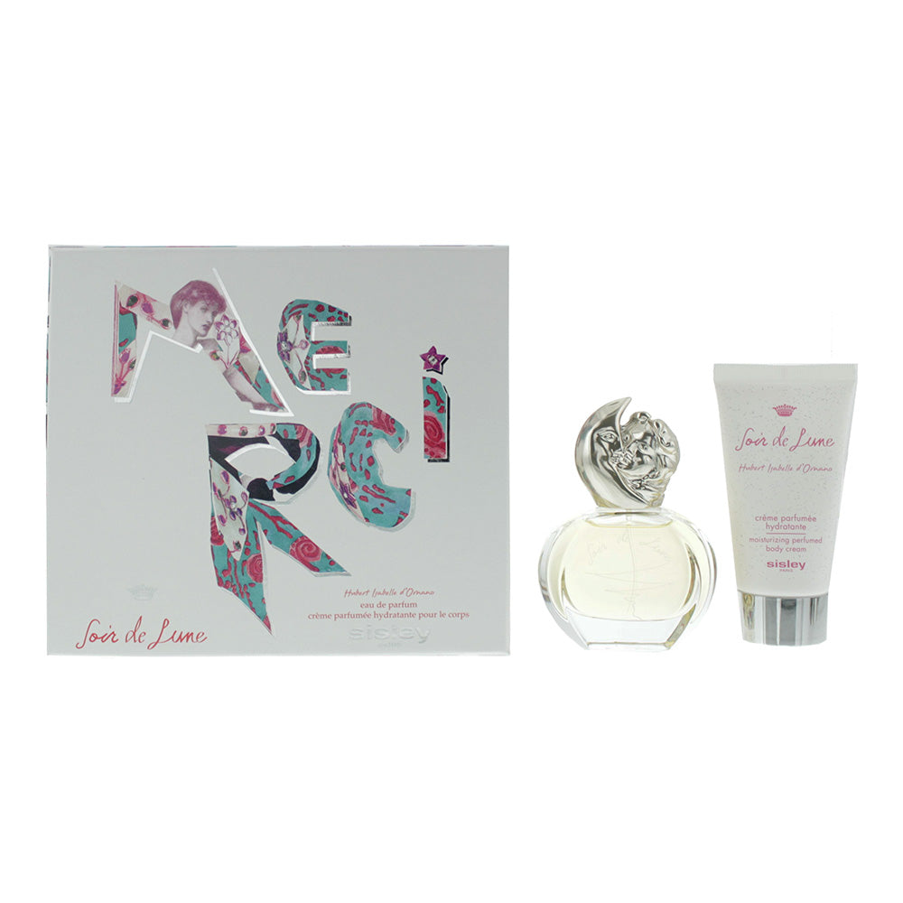 Sisley Soir De Lune 2 Piece Gift Set: Eau De Parfum 30ml - Perfumed Body Cream 50ml