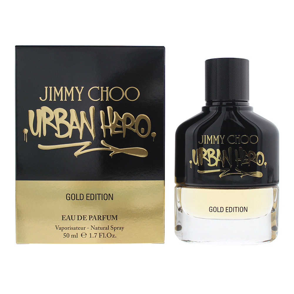 Jimmy Choo Urban Hero Gold Edition Eau De Parfum 50ml  | TJ Hughes
