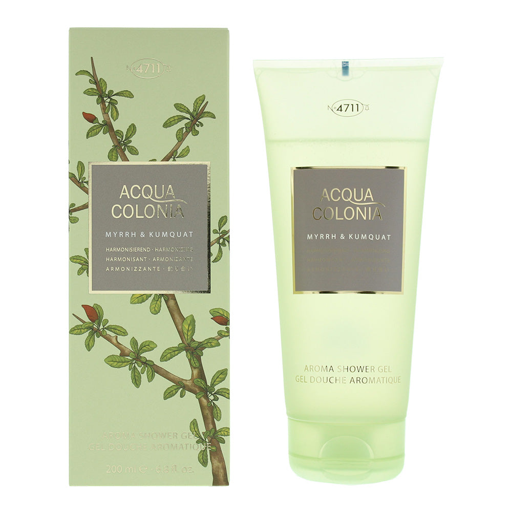 4711 Acqua Colonia Myrrh & Kumquat Shower Gel 200ml  | TJ Hughes